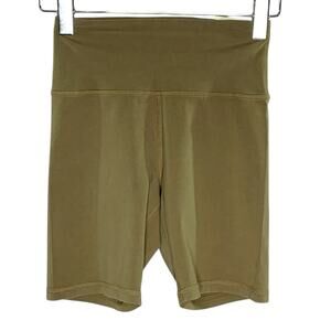 Offline by Aerie S NEW Original OG Bike Shorts Mid Rise 7" Inseam Taupe